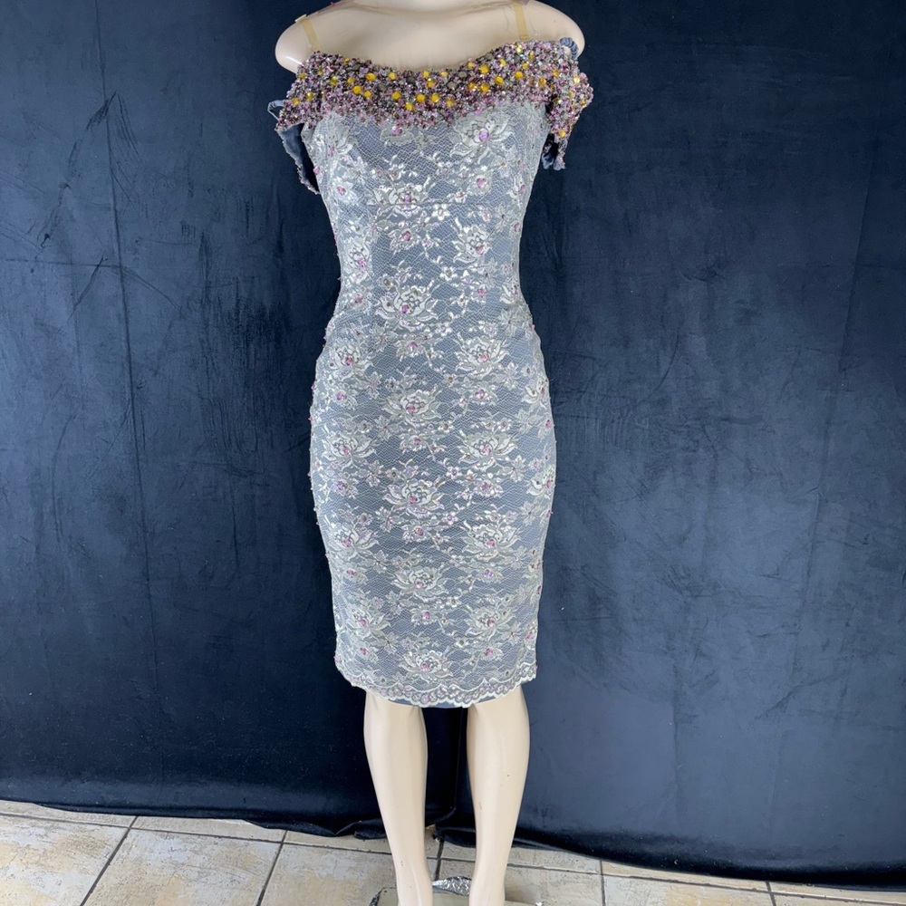 Elegant Floral Lace Mandalay Dress